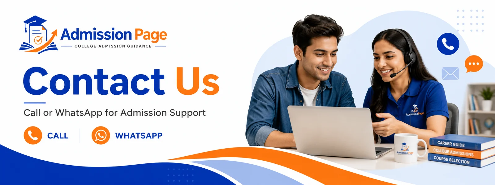 Contact Admission Page