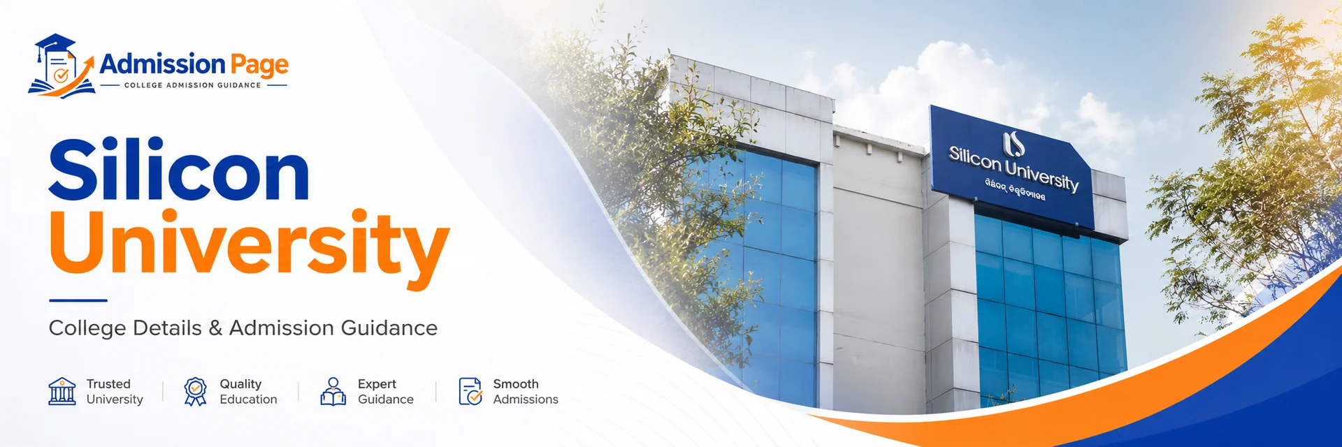Silicon University admission guidance banner