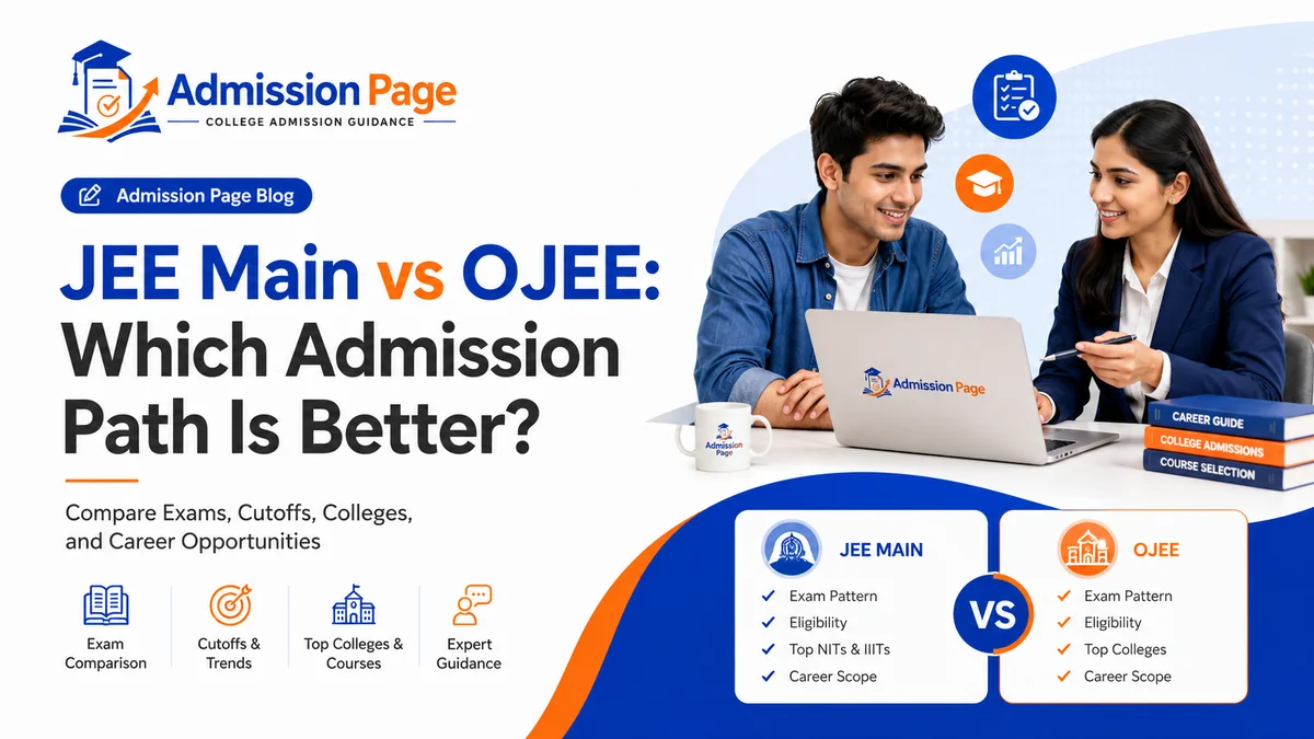 JEE Main vs OJEE: Which Admission Path Is Better?