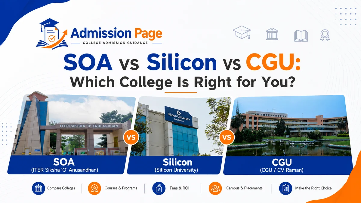 SOA vs Silicon vs CGU: Which College Is Right for You?