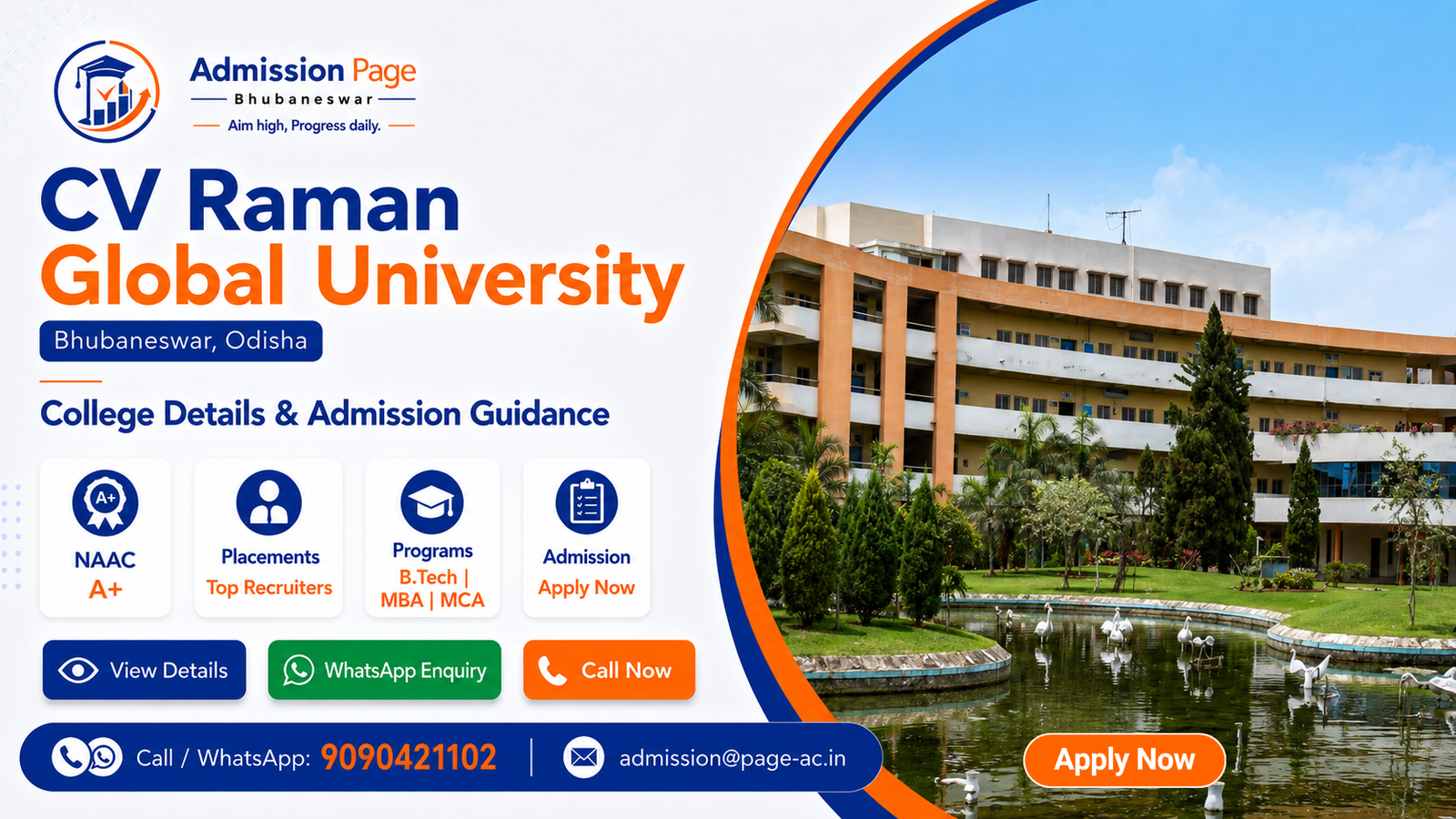 C.V. Raman Global University Admission Guidance